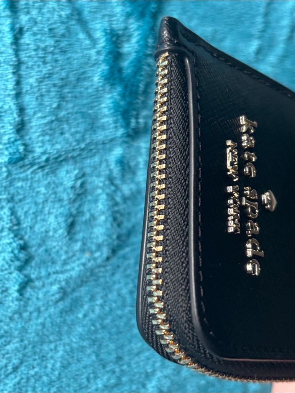 Kate Spade Saffiano Leather ID/Cash/Card Holder with Strap - Picture 8 of 12